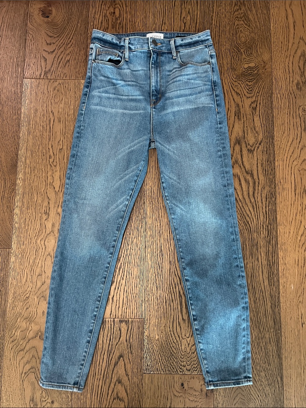 PARKER SMITH High Waist Skinny Denim in Brentwood size 8/29